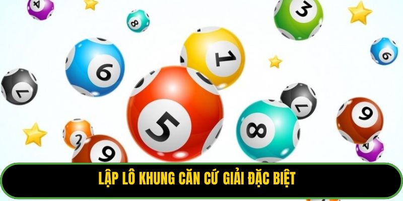 Lập lô khung căn cứ giải đặc biệt